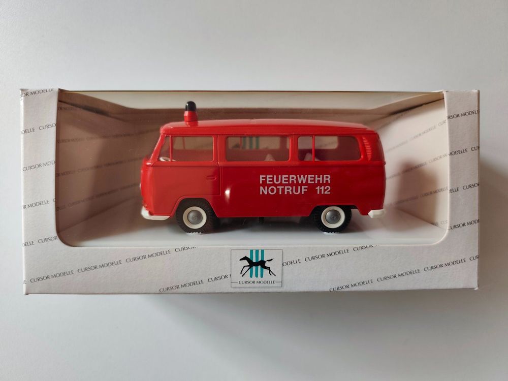 VW Bully T2, Feuerwehr Notruf 112 von Cursor Modelle 1/40 (Neu und ...
