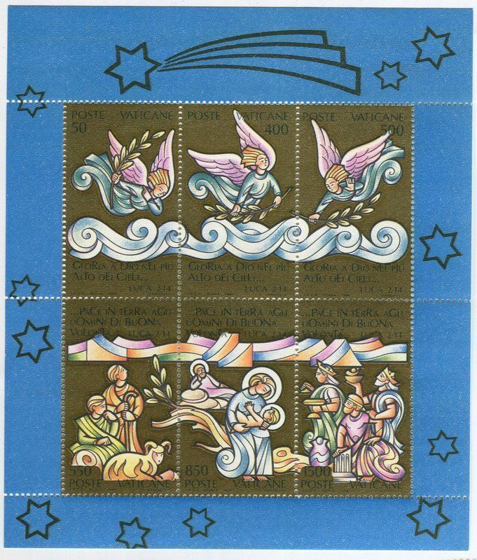 Tous les timbres: Block "Weihnachten". Vatikan. – Neuf avec emballage d'origine à Basel par Butsch5