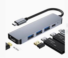 6ni1 pd100w usb3.0 2.0 sd tf 4K/30hz Adapter Hub macbook pc