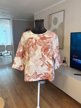 Lum Oan Finland Bluse 100% Leinen