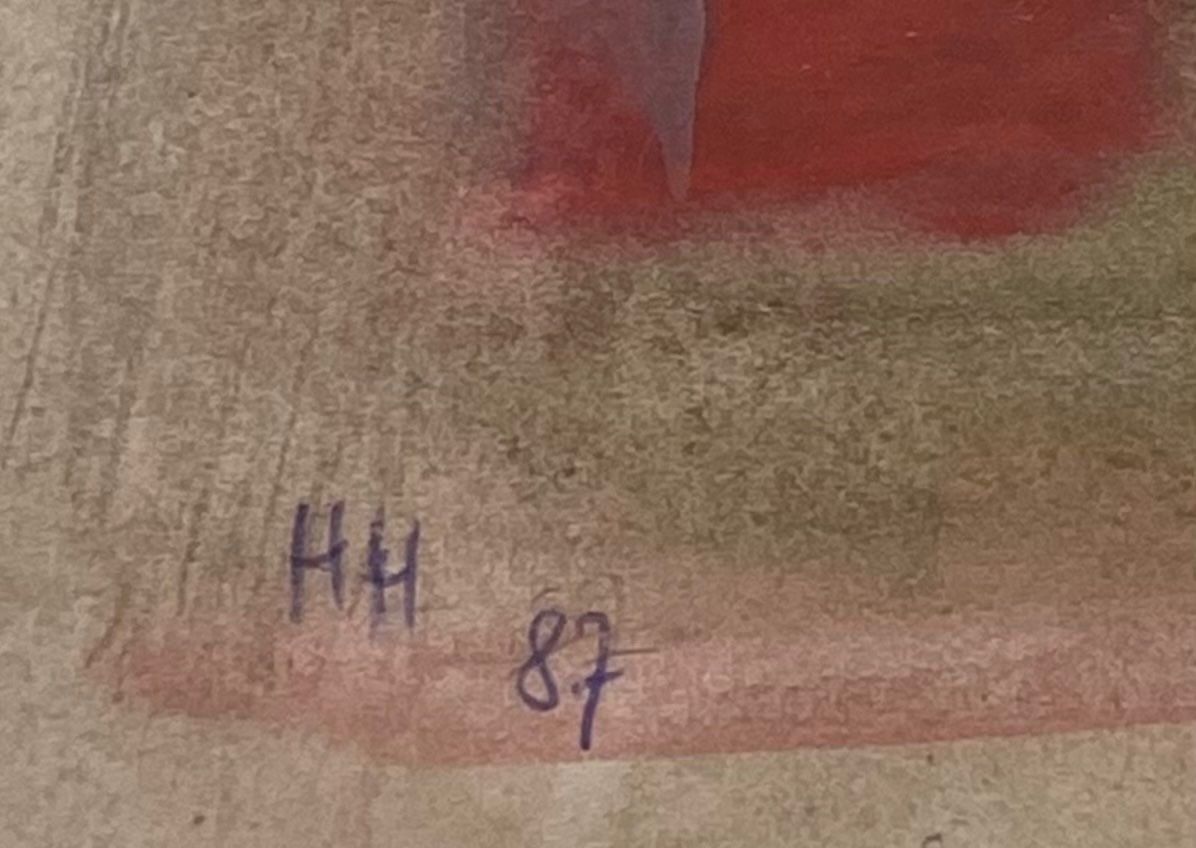 Dipinti: Moderne Gemälde Monogrammiert HH – Usato da Müllheim Dorf venduto da Othmar73 5