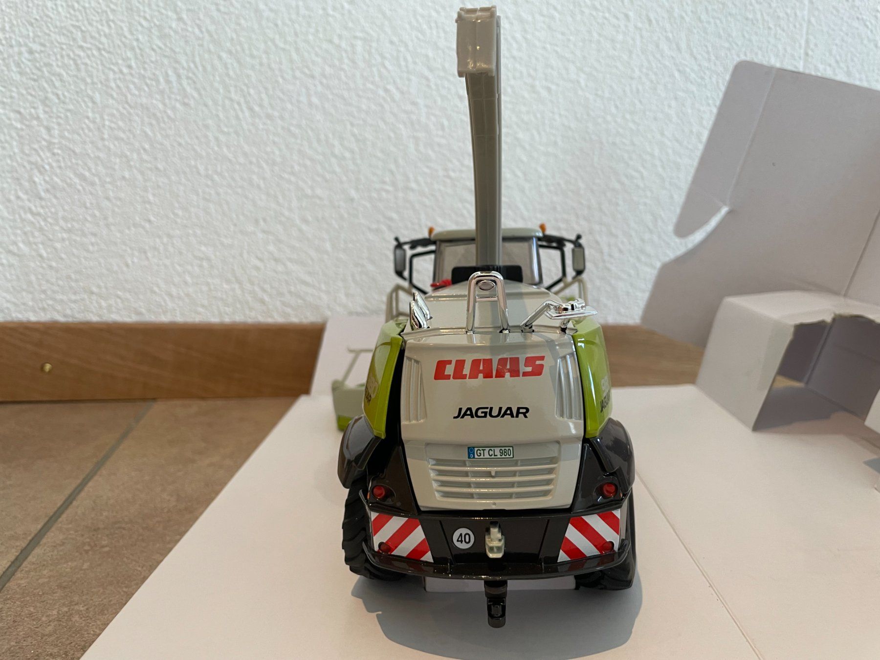 Claas Trattori: SIKU Claas Jaguar 980 – Nuovo e nell'imballaggio originale da Kreuzlingen venduto da Stefan1150 3