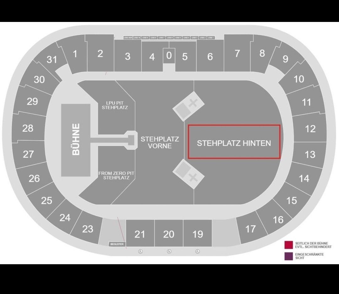 Biglietti: 1x Linkin Park Ticket 2026 – Nuovo e nell'imballaggio originale da Bern venduto da _Schneeberger_ 1
