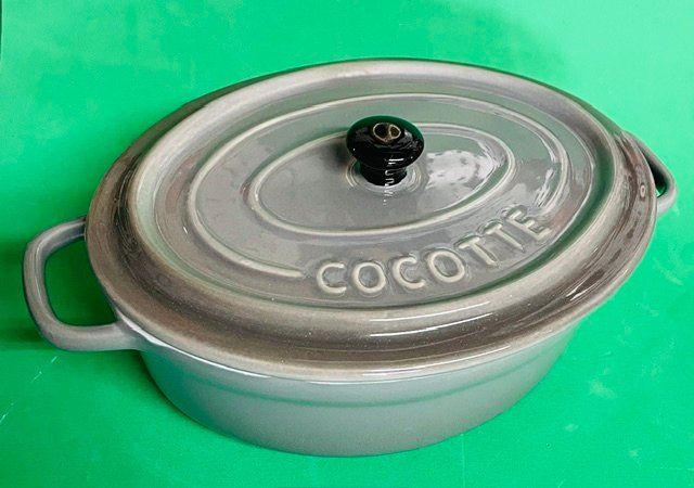 Casseroles: COCOTTE grau Emaille – D'occasion à Oberrieden par Ket25