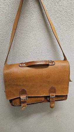 Vintage Aktentasche Echtleder