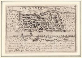SOLOTHURN, KUPFERSTICH UM 1580