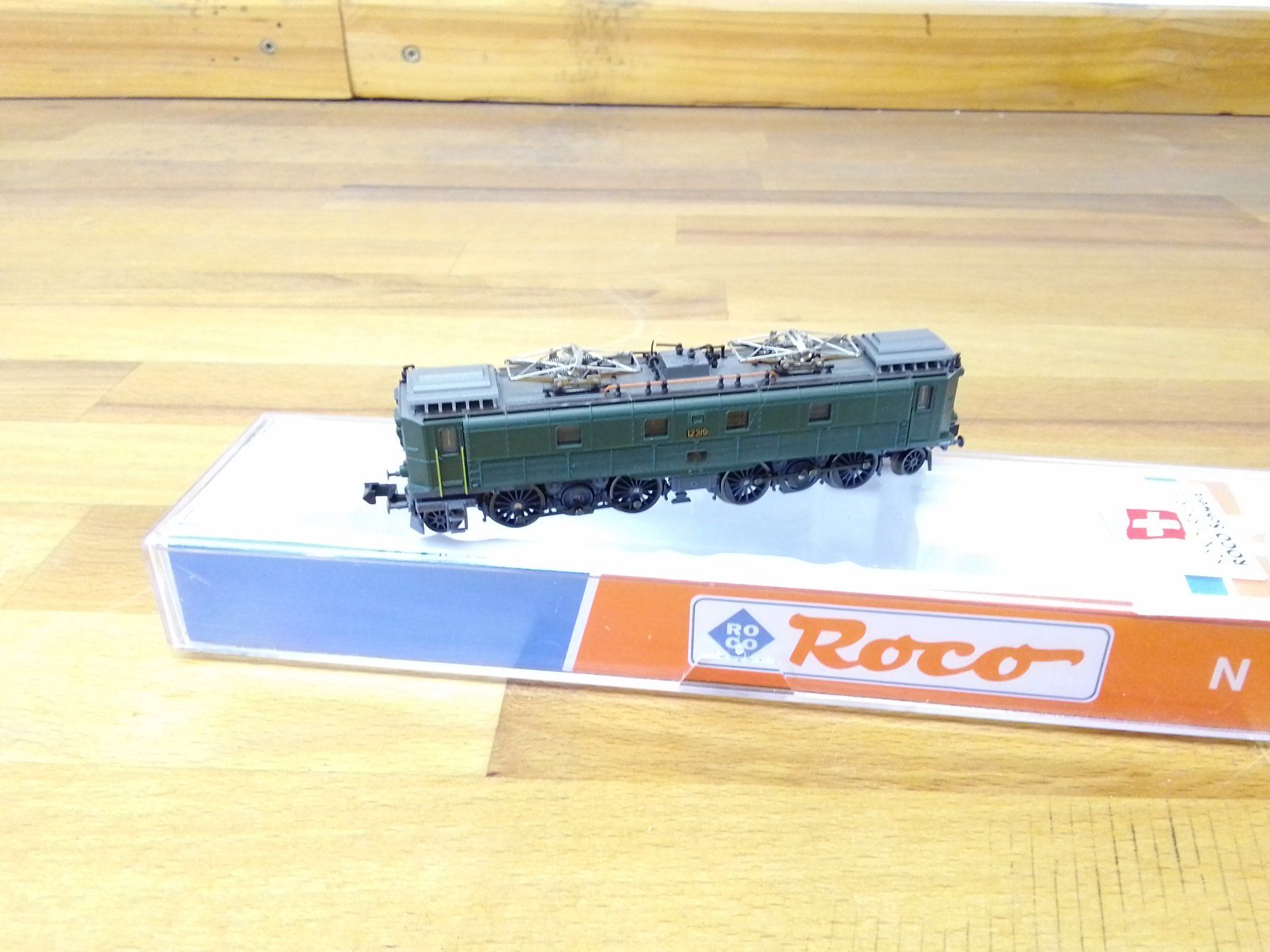 Roco Modellini di ferrovie: Lok Roco "Be 4/6 – Usato da Zollikofen venduto da Noak