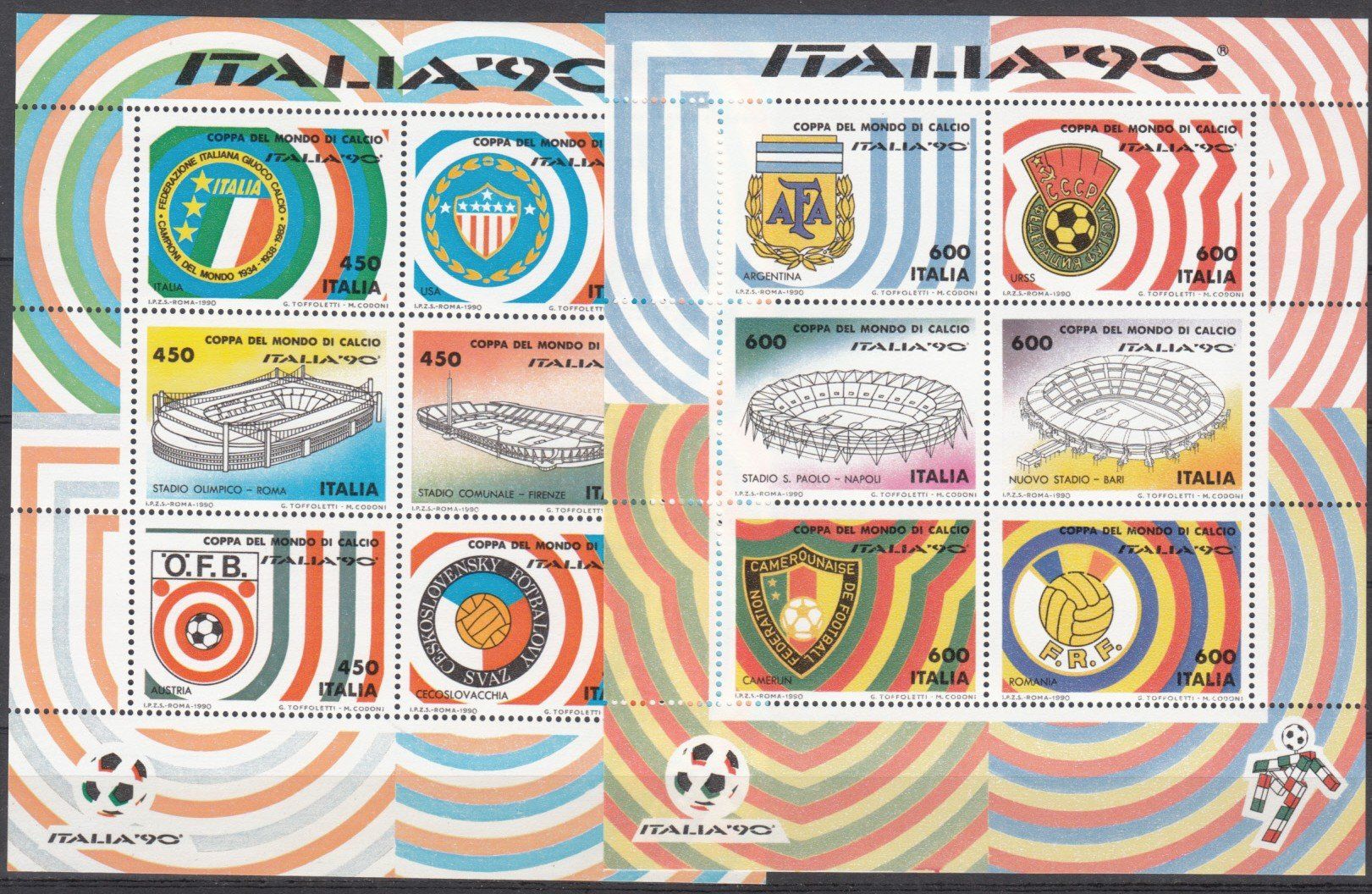 Tous les timbres: Italien 1990 postfrisch – D'occasion à Bürglen TG par StampGraf 2