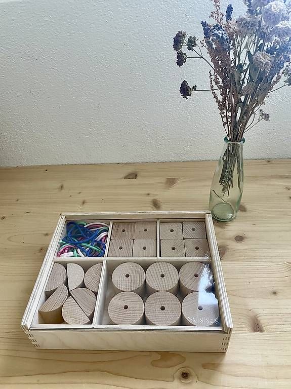 Kits de loisir créatif: Fädelperlen Holz  – D'occasion à Stetten AG par kristinabrita