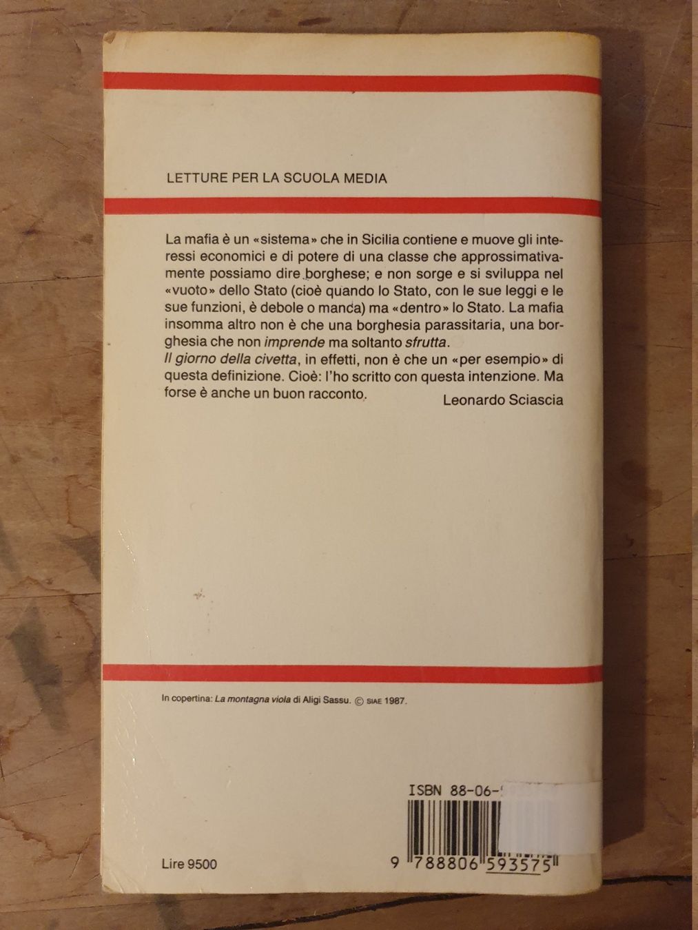 Libri: Il Giorno della Civetta Einaudi – Usato da Zürich venduto da loosebone 1