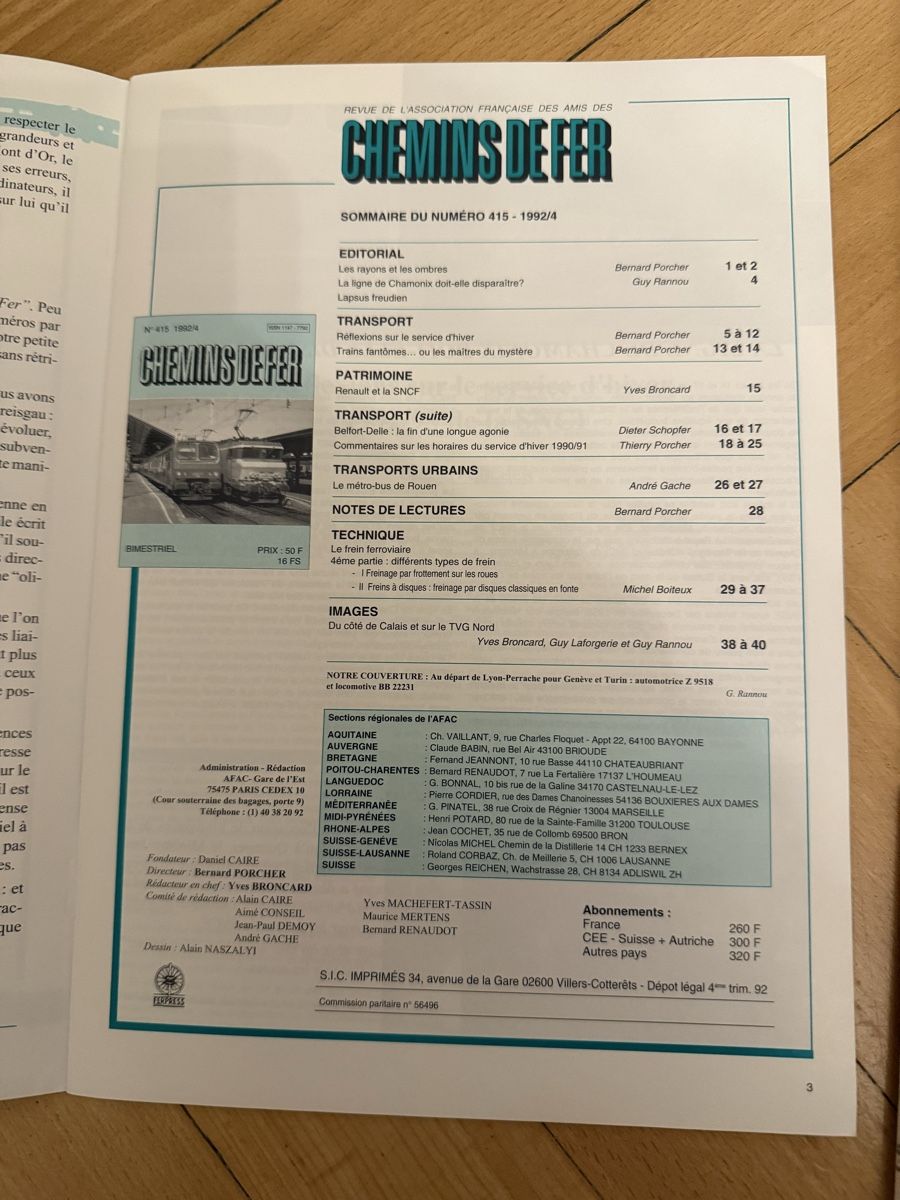 Riviste & Magazine: 7 verschiedene Eisenbahn Revues – Usato da Biel/Bienne venduto da fxgindrat82 1