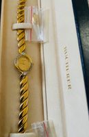 Luxus-Damenarmbanduhr von Bucherer/Vergoldet