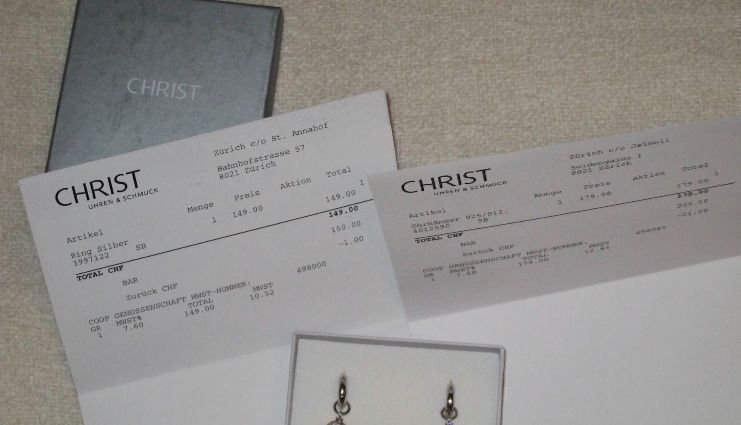 Ohrringe & -stecker: Schicke Ohrringe Christ Silber 925 – Gebraucht aus Stäfa von Exclusive0 4