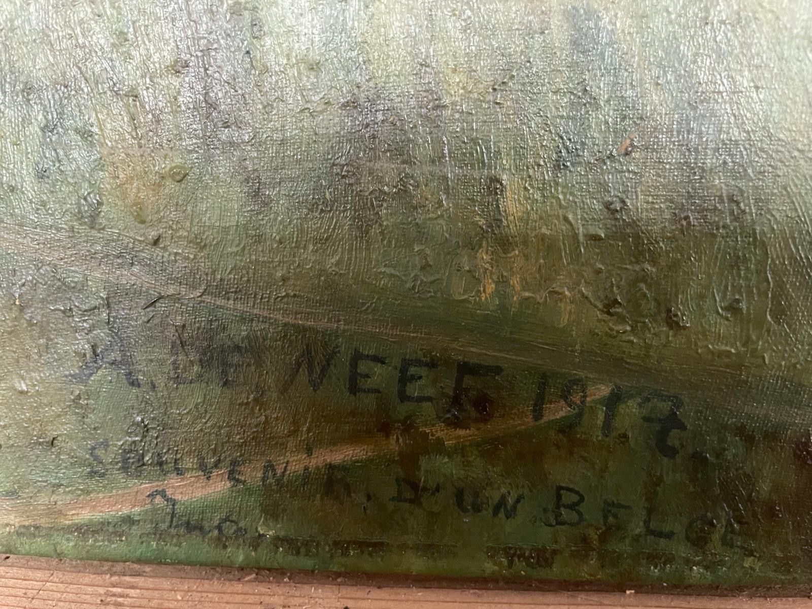 Dipinti: Ölgemälde A. De Neef? 78x58cm – Usato da Hitzkirch venduto da Reliko 1