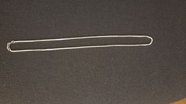 Silber Kette 45cm rhodiniert
