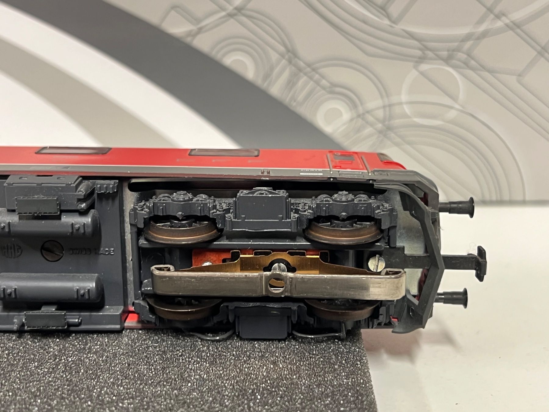 Hag Modellini di ferrovie: Hag Re 4/4 ll Rot H0 AC Analog – Usato da Geroldswil venduto da TopTrain54 6