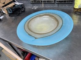 Glasschale Rund