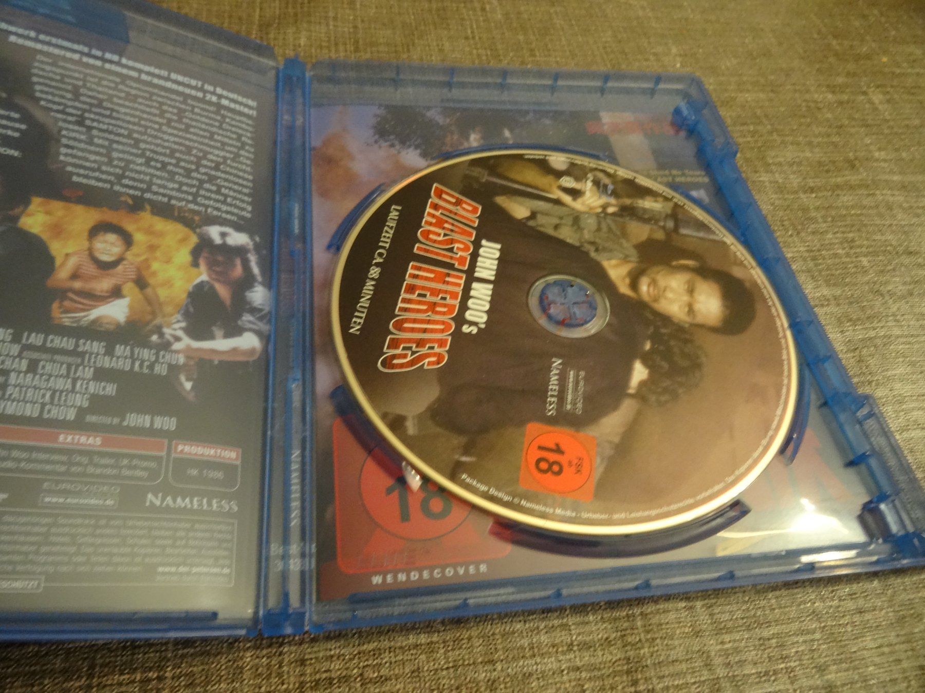 Tutti i DVDs: Blu-ray Blast Heroes John Woo – Usato da Olten venduto da Disc-Verkauf 1