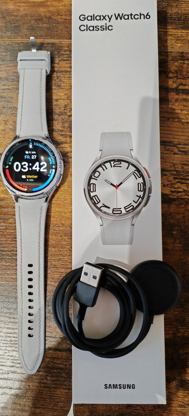 Samsung Smartwatch: Samsung Galaxy Watch 6 Classic 47mm Android Smartwatch – Usato da Nussbaumen AG venduto da Nagar2000 1