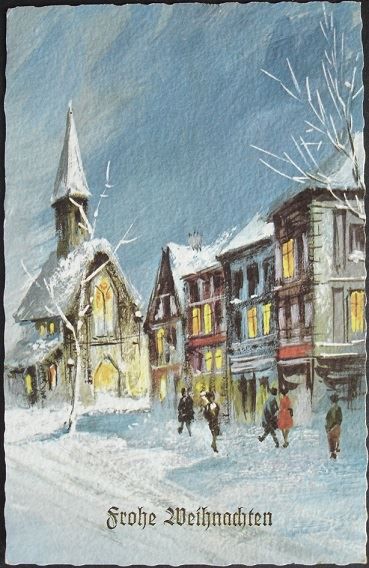 Ansichtskarten: Frohe Weihnachten – Gebraucht aus Jona von philajona
