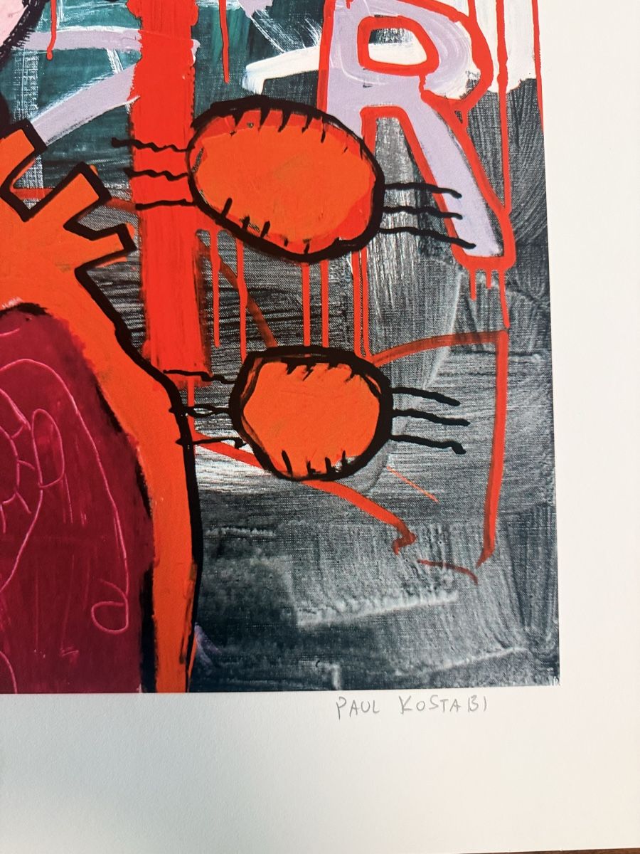 Grafiken & Lithographien: Paul Kostabi - Farblithographie  – Gebraucht aus Solothurn von NUVICO 3