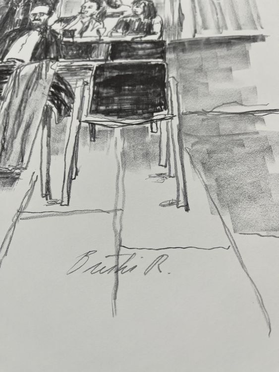 Arts picturaux & lithographies: RENÉ BÜRKI LITHOGRAPHIE SIGNIERT NUMMERIERT – D'occasion à Gersau par grafik-kunst 5