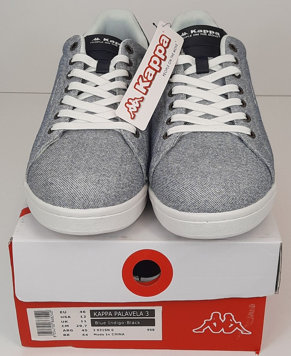 Kappa Herrenschuhe: KAPPA PALAVELA 3 Blue Indigo-Black Gr. 46 – Neu und originalverpackt aus Seuzach von VT-Collections1 9