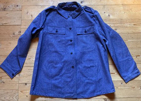 Tenue Blau Jacke der CH Armee Grösse 58
