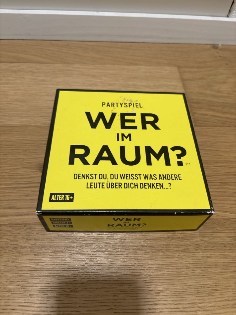 Spiele: Wer im Raum – Gebraucht aus Diepoldsau von EL91