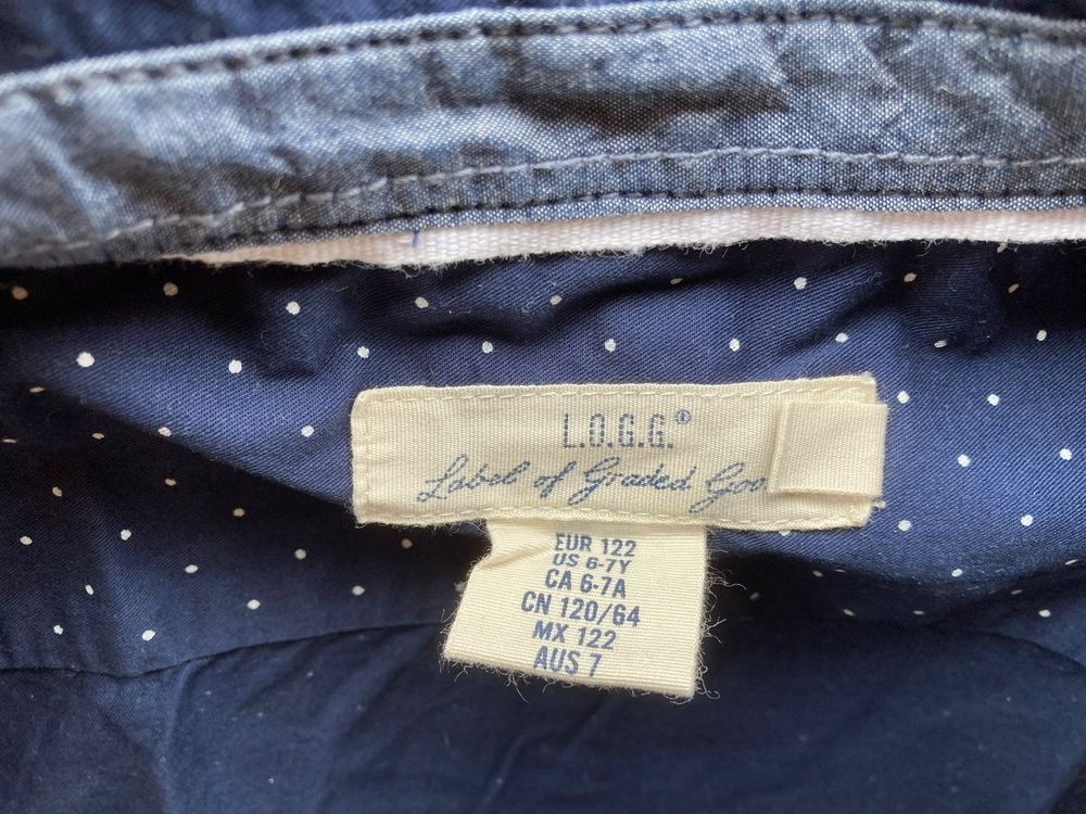 H&M Camicie, T-shirt & Polo: Langarm Hemd, Gr. 122 – Usato da Aetingen venduto da Nadinsky 2