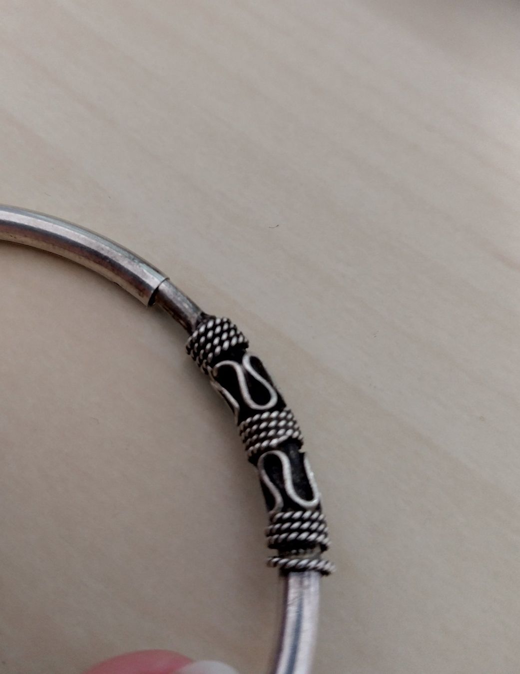 Armbänder & -reifen: ARMREIF ARMBAND SILBER 925 , ETHNO DESIGN – Gebraucht aus Romanshorn von Glitzer-Paradies 2
