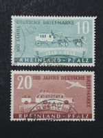 Franzö Zone Rheinland-Pfalz Mi-Nr. 49-50 Gestempelt