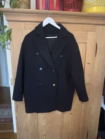 Damen Mantel navy zweireihig neuwertiger Zustand