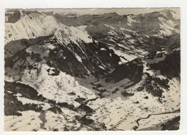 GSTAAD Fliegeraufnahme Wasserngrat 21.02.1949!