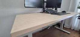 Höhenverstellbarer Schreibtisch, elektrisch, 160x80cm