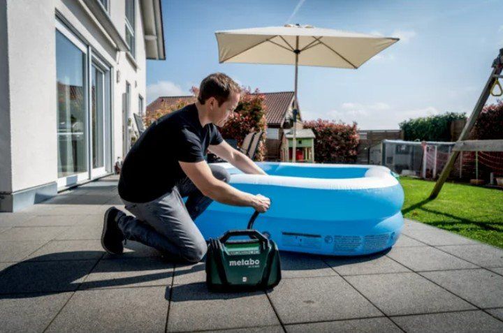 Metabo Compressori: Metabo Akku- Kompressor AK 18 Multi – Nuovo e nell'imballaggio originale da Mönthal venduto da Maschinenhaus 3