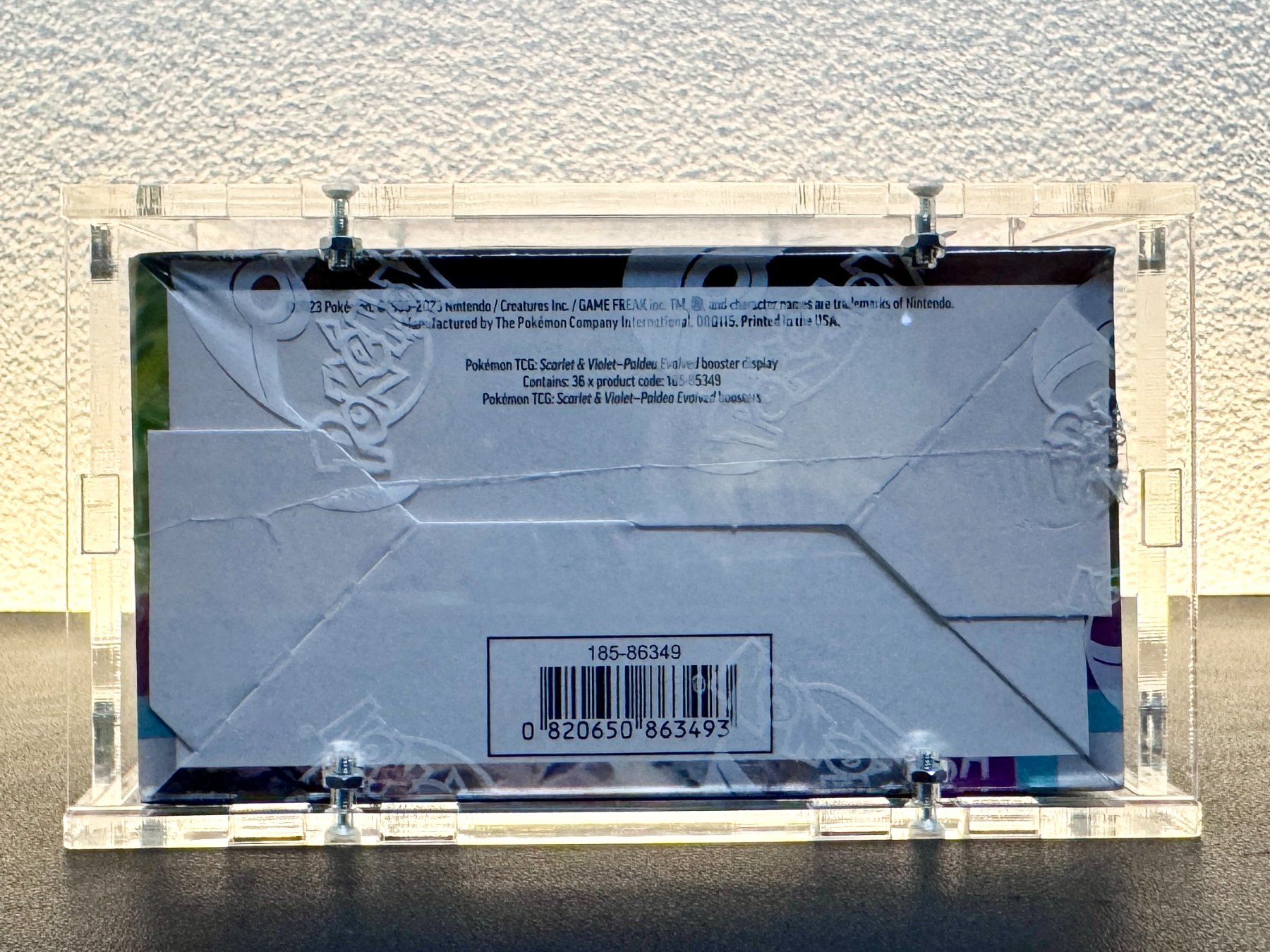 Pokémon Cartes à collectionner: Pokémon Paldea Evolved Display EN OVP + Acrylbox – Neuf avec emballage d'origine à Schlatt TG par catch_up 7