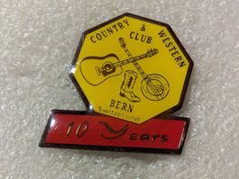 Ansteckpin 59: 10 Years Country & Western Club Bern