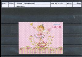 2009 "Lillifee", Markenheftchen, ** postfrisch