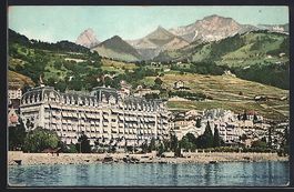 AK Montreux, Palace et Rochers de Naye