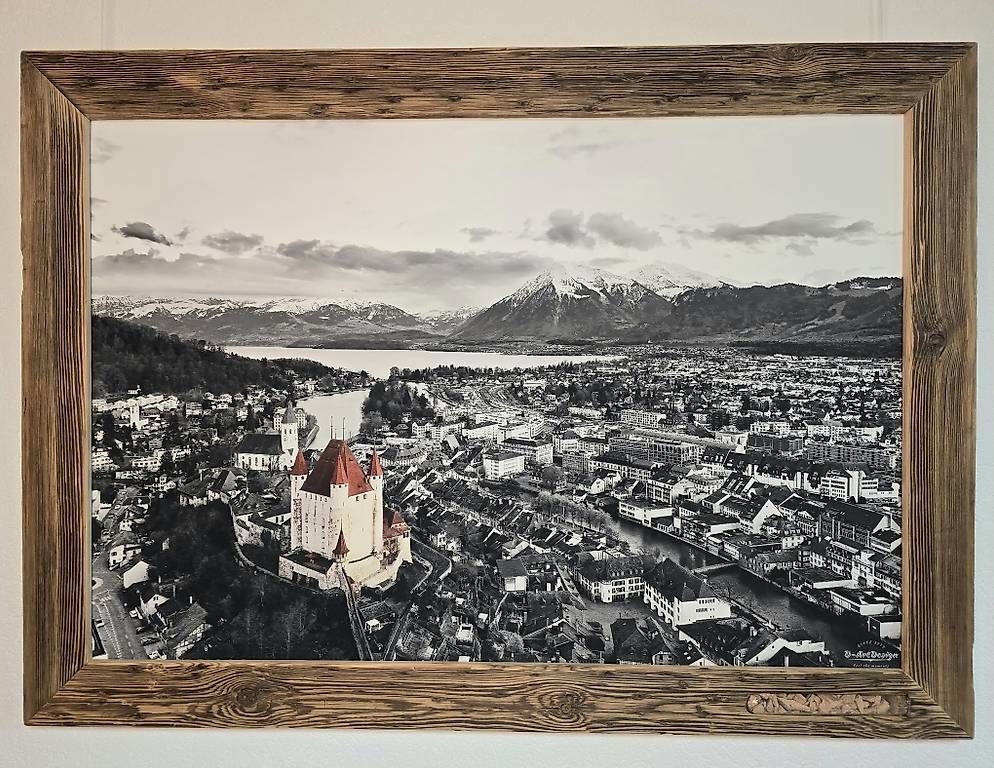 Poster & Bilder: Thun Bild Unikat, Einzigartig – Gebraucht aus Steffisburg von D-ArtDesign 2