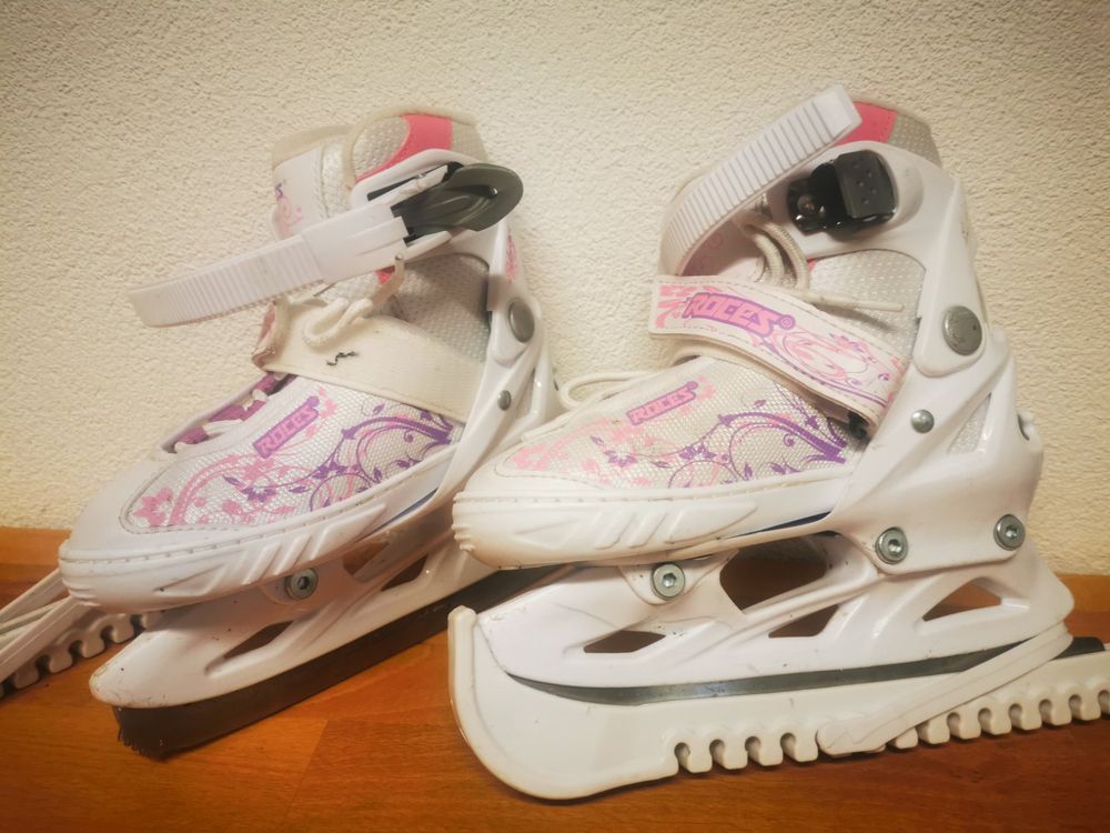 ROCES Mädchen Eislaufschuhe Jokey (26-29) (Gebraucht) in Buchs ZH für ...
