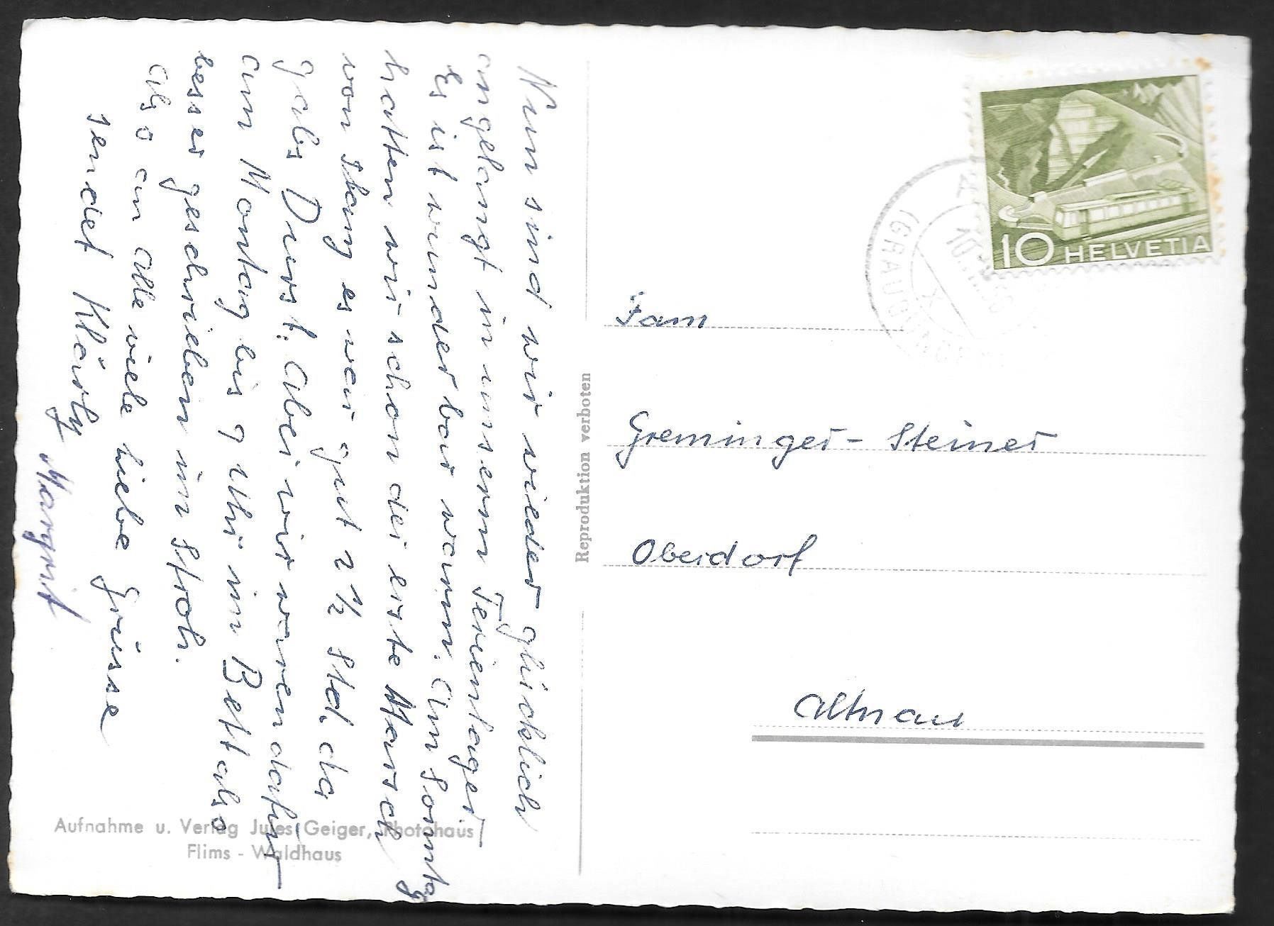 Cartoline postali: Platenga, Egga und Affeier – Usato da Olten venduto da clotaldi 1