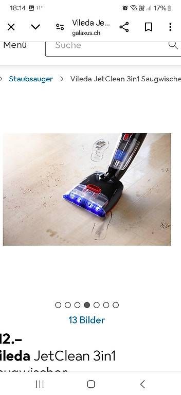 Vileda Aspirapolveri & Accessori: Vileda Jet Clean – Usato da Heimiswil venduto da Pagira13 1