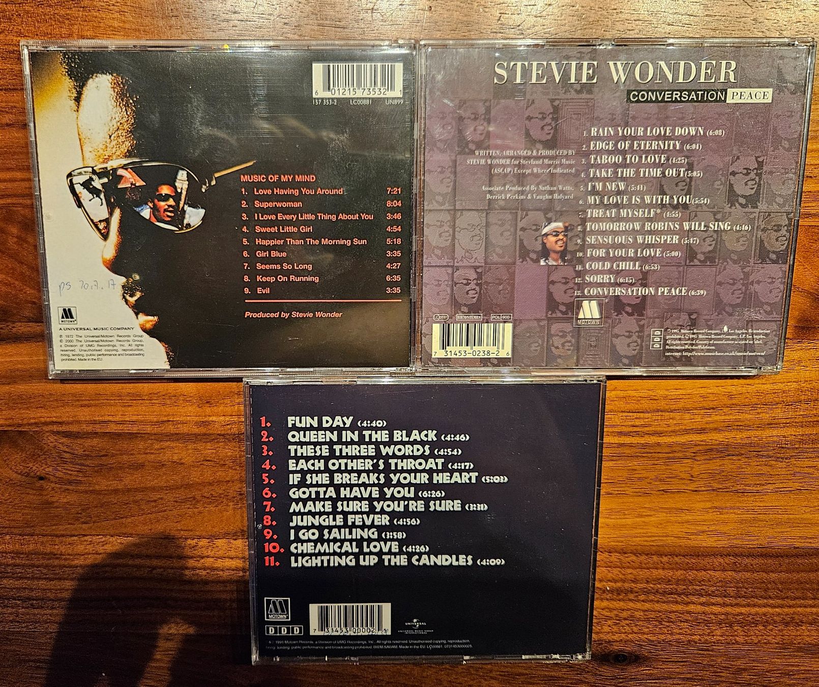 CDs: 3 CDs Stevie Wonder – D'occasion à Zürich par phillyboy2007 1