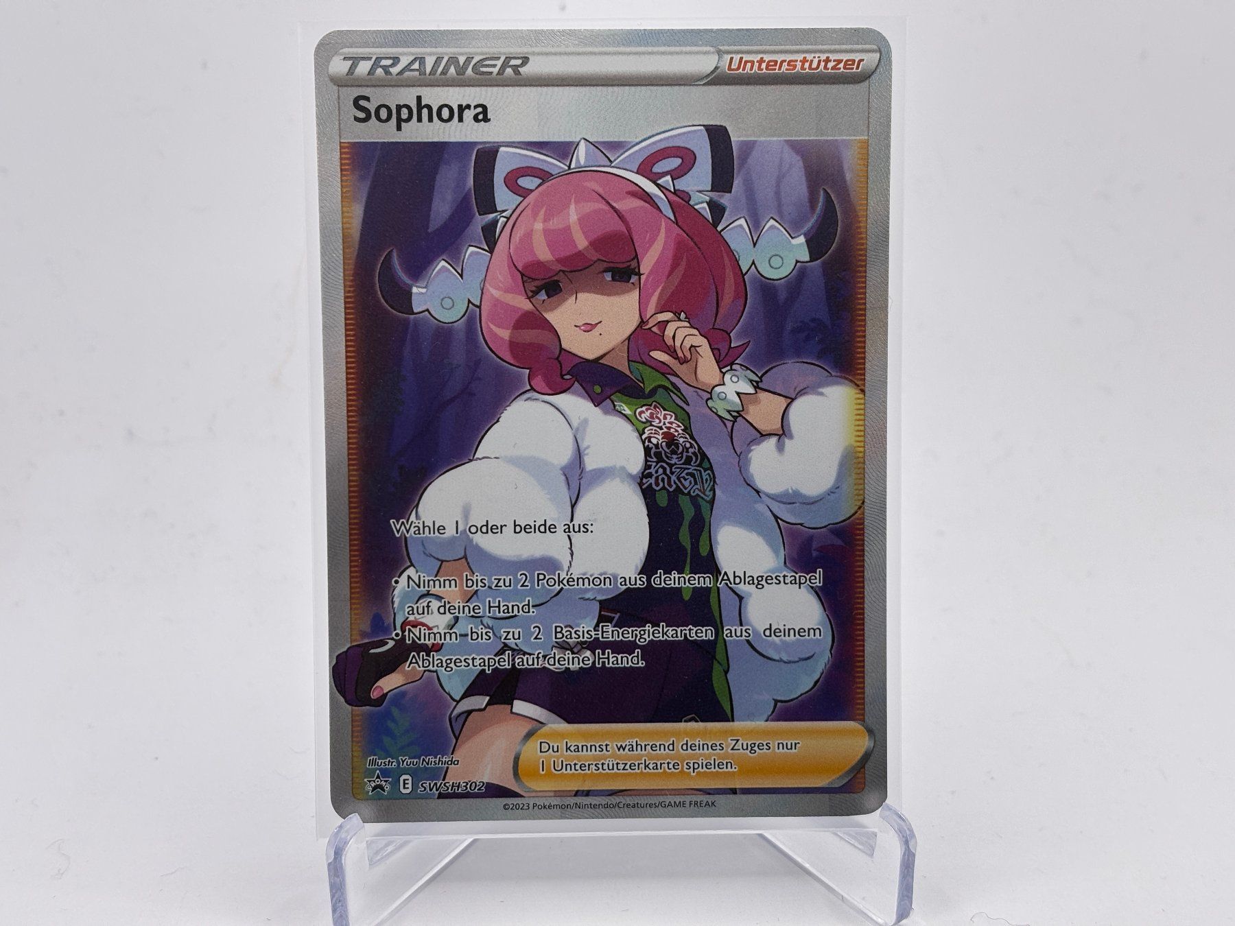 Pokémon Sammelbilder & Trading cards: Schwert & Schild Promos - Sophora  (SWSH 302) - DE – Neu (gemäss Beschreibung) aus Allschwil von Bullach