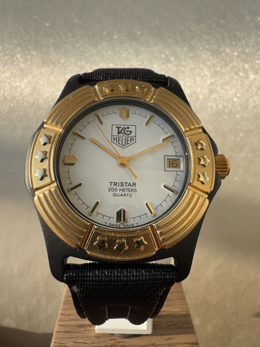Tag Heuer Orologi: TAG Heuer Tristar 200m Vintage von ca. 1980 – Usato da Zollikofen venduto da Comcast 2