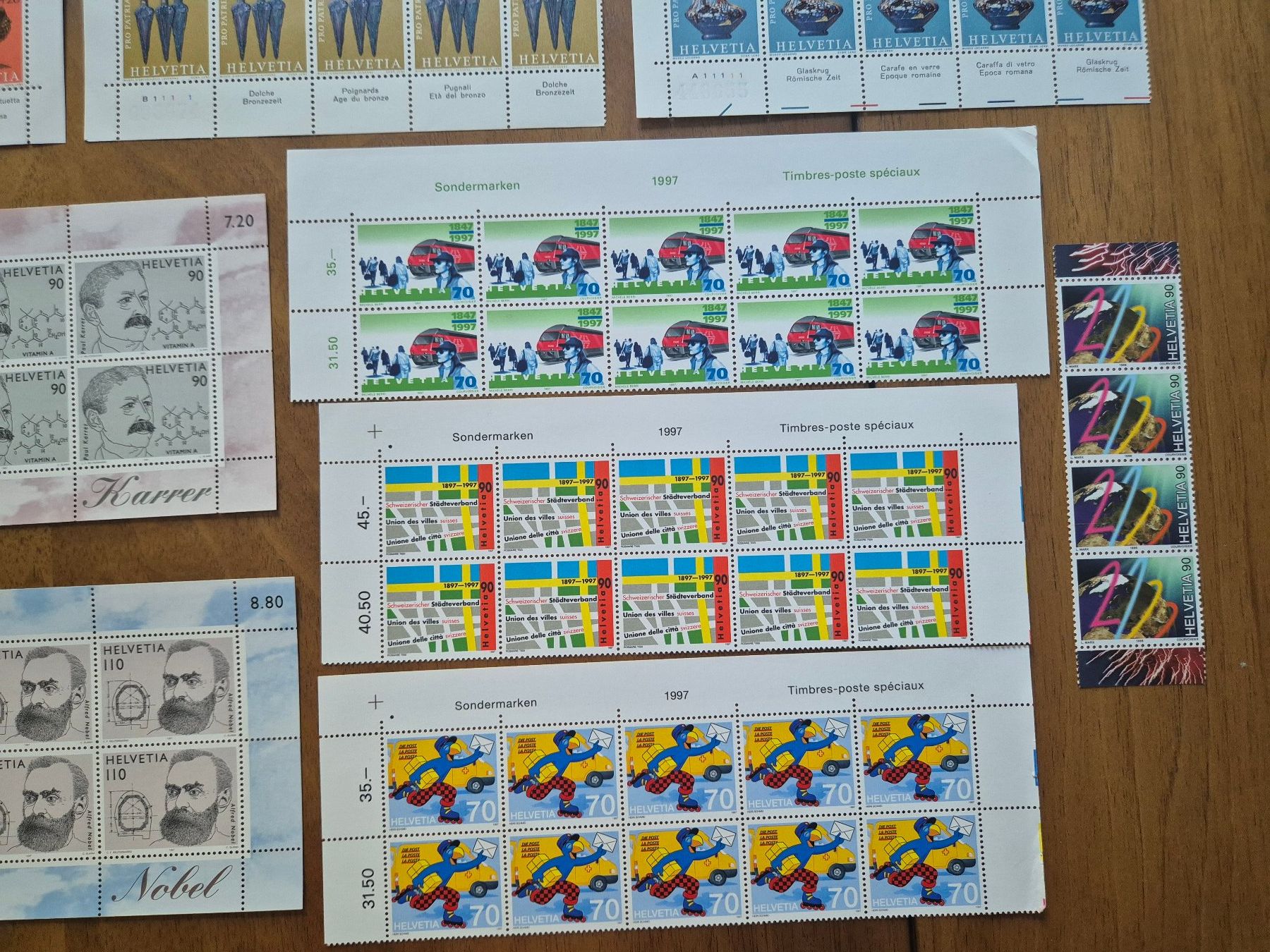 Tous les timbres: Frankaturware 100 CHF. GRATISLIEFERUNG ! – Neuf (Voir description) à Horgen par frankatur 3