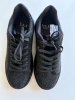 Sneaker Byblos schwarz mit Glitzer Grösse 39/39.5 neuwertig