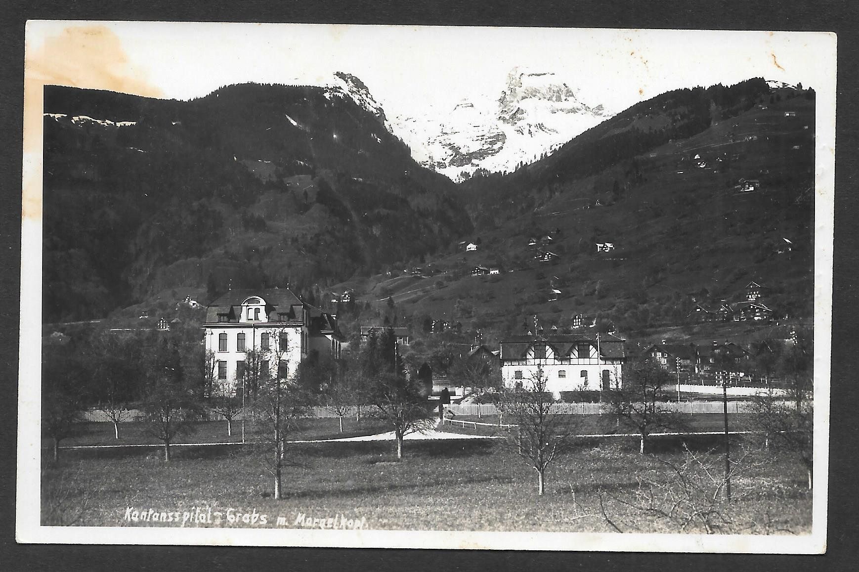 Cartoline postali: Grabs Kantonsspital – Usato da Olten venduto da clotaldi